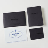 プラダ カナパ デニム 2way ハンドバッグ ショルダーバッグ グレー