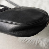 イヴ サンローラン ヴィンテージ YSLロゴ ショルダーバッグ ポシェット ブラック