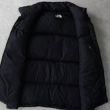 ザ ノースフェイス ヌプシ 700フィル ロゴ ダウンベスト ブラック