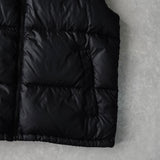 ザ ノースフェイス ヌプシ 700フィル ロゴ ダウンベスト ブラック