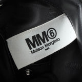 エムエムシックス メゾン マルジェラ レザー ジャパニーズバッグ クロスボディ ショルダーバッグ ブラック