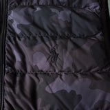 ポロ ラルフローレン カモ柄 ダウンベスト ブラック / グレー