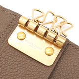 サンローラン YSLロゴ 4連 キーケース グレージュ 箱付き