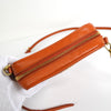 プラダ サフィアーノ レザー ミニ ショルダーバッグ ポシェット オレンジ