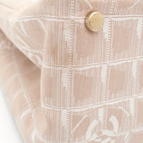 シャネル ニュートラベルラインPM トートバッグ ベージュ 7桁9番台 レディース