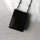 ジルサンダー タングル スモール レザー ショルダーバッグ ブラック