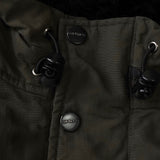 カーハート アンカレッジ パーカー ロゴ 中綿ジャケット マウンテンパーカー カーキ