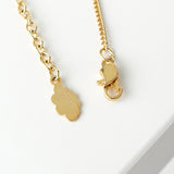 クレージュ ヴィンテージ ロゴ ネックレス GP ゴールド