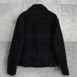 リーバイス チェック柄 ボア裏地 ウールジャケット ブラック / グリーン タグ付き未使用品