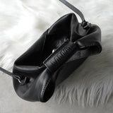 エムエムシックス メゾン マルジェラ レザー ジャパニーズバッグ クロスボディ ショルダーバッグ ブラック