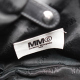 エムエムシックス メゾンマルジェラ レザー ジャパニーズバッグ クロスボディ ショルダーバッグ ブラック