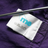 ミー イッセイミヤケ アーカイブ ナイロン トレンチコート レディース パープル