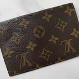 ルイヴィトン モノグラム カードケース ブラウン
