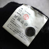 プレイ コム デ ギャルソン ハートロゴ カーディガン ブラック