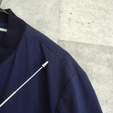 Kenzo Back Logo Varsity Jacket Blouson Navy