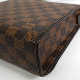 ルイ・ヴィトン ダミエ トライベッカ・ミニ レザー ハンドバッグ ワンショルダーバッグ ブラウン N51162