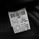 イヴ サンローラン ヴィンテージ リバーシブル YSLロゴ 刺繍 チェック柄 中綿ベスト ブラック / グレー