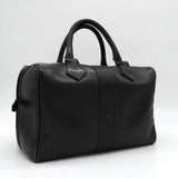 イヴ サンローラン ヴィンテージ YSLロゴ レザー ミニボストンバッグ ハンドバッグ ブラック レディース 箱付き