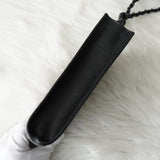 ジルサンダー タングル スモール ロゴ レザー ショルダーバッグ ブラック