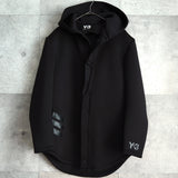 ワイスリー FUTURE SPORT HOODIE ロゴ フルジップ パーカー ブラック