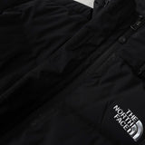 ザ ノースフェイス ドライベント ロゴ ロング丈 ダウンジャケット ダウンコート ブラック