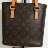 ルイ・ヴィトン モノグラム ヴァヴァンPM レザー ハンドバッグ トートバッグ ブラウン M51172