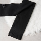 サンローラン ハート ウール マフラー ブラック