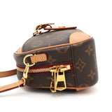 ルイ ヴィトン モノグラム ドーヴィルMINI ショルダーバッグ ブラウン M455228