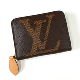 ルイヴィトン ジャイアント・モノグラム ジッピーコインパース 財布 ブラウン M69354