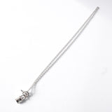 エルメス アミュレット カデナ 925 ネックレス シルバー 箱付き