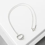 ティファニー オープンハート ネックレス シルバー925