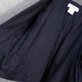 イヴサンローラン ヴィンテージ ツイード ジャケット グレー レディース