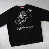 ガールズドントクライ エンジェル ニット ブラック