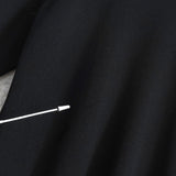 バーバリー ヴィンテージ ホースロゴ モックネック ニット ブラック