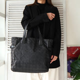 シャネル ニュートラベルライン GM トートバッグ ブラック 7桁6番台