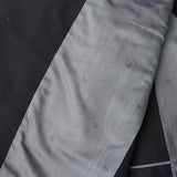 イヴ サンローラン ヴィンテージ ストライプ柄 シングル テーラードジャケット ツータック スラックス セットアップ ネイビー メンズ