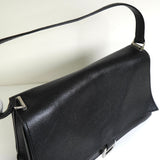 バレンシアガ クラッシュ レザー スリングバッグ ワンショルダーバッグ ブラック