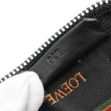 ロエベ アナグラム レザー ショルダーバッグ ブラック