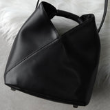 エムエムシックス メゾン マルジェラ レザー ジャパニーズバッグ クロスボディ ショルダーバッグ ブラック