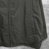 イヴ サンローラン ヴィンテージ リバーシブル YSLロゴ チェック柄 ブルゾン ジャケット ベージュ / ブラック