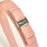 サルバトーレ フェラガモ ヴァラ リボン カチューシャ ピンク