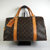 ルイ ヴィトン モノグラム キャリーオール ボストンバッグ ブラウン M40074