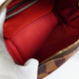 ルイ ヴィトン ダミエ リヴィントンPM トートバッグ ハンドバッグ ブラウン N41157