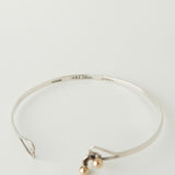 ティファニー ハート フック 14K × 925 バングル シルバー / ゴールド