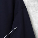 バーバリーヴィンテージ ホースロゴ エンブレム ストライプ柄裏地 ウール ブルゾン ネイビー メンズ