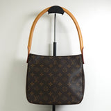 ルイ ヴィトン モノグラム ルーピングMM ワンショルダーバッグ ブラウン M51146