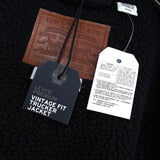 リーバイス チェック柄 ボア裏地 ウールジャケット ブラック / グリーン タグ付き未使用品