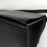 バレンシアガ クラッシュ レザー スリングバッグ ワンショルダーバッグ ブラック