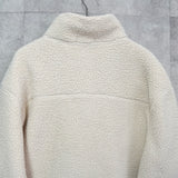 ポロ ラルフローレン ポニーロゴ ハーフジップ フリース プルオーバー アイボリー