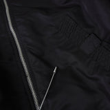 ディーゼル バックロゴ リバーシブル MA-1 メンズ ブラック / オレンジ